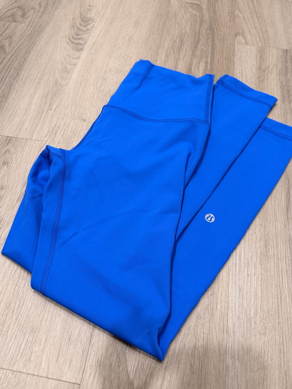 Lululemon Wundertrain Blue Leggings